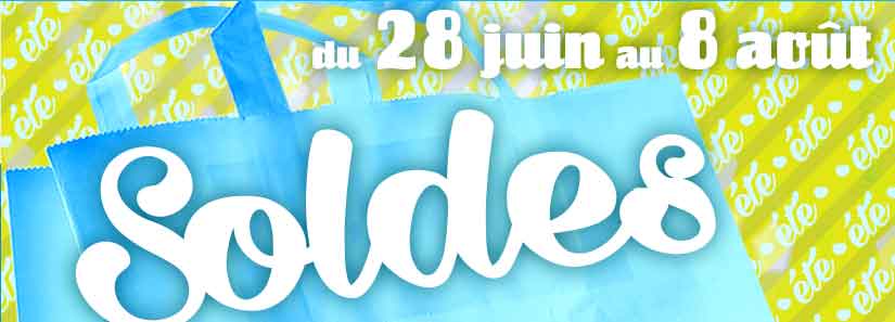 C’est le moment de découvrir les SOLDES d’été ! Soldes