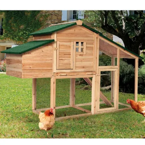 Mouvement Marché Rapide Poulailler Avec Pondoir Pour 2 à 3 Poules