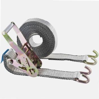Sangles à Cliquet Automatique 3,3m X 25mm - Charge Rupture 680kg, Pour Moto, Quad, Remorque, Fourgon