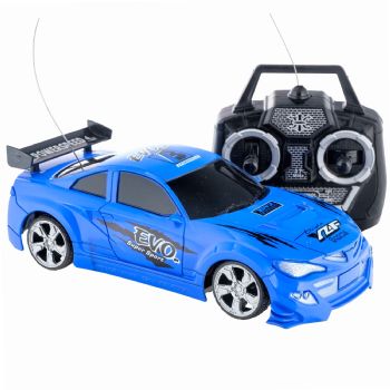 voiture télécommandée bleue
